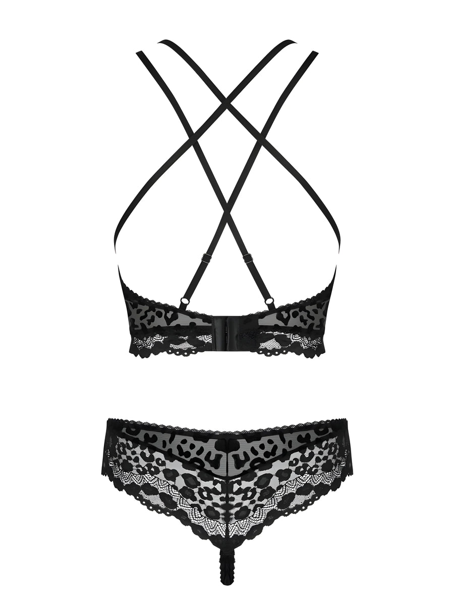 guilly-ensemble-2-pcs-noir | Voyage Sensuel