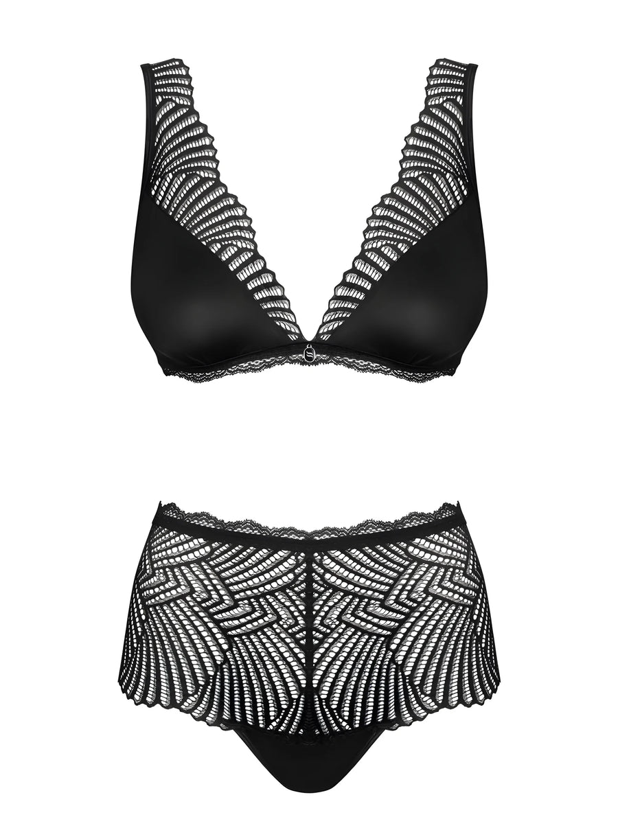 klarita-ensemble-2-pcs-noir | Voyage Sensuel
