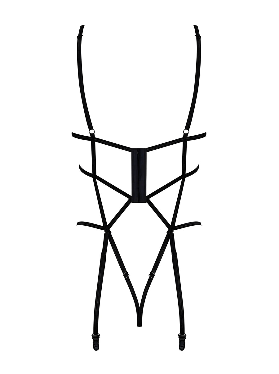 badossa-body-ouvert-noir | Voyage Sensuel