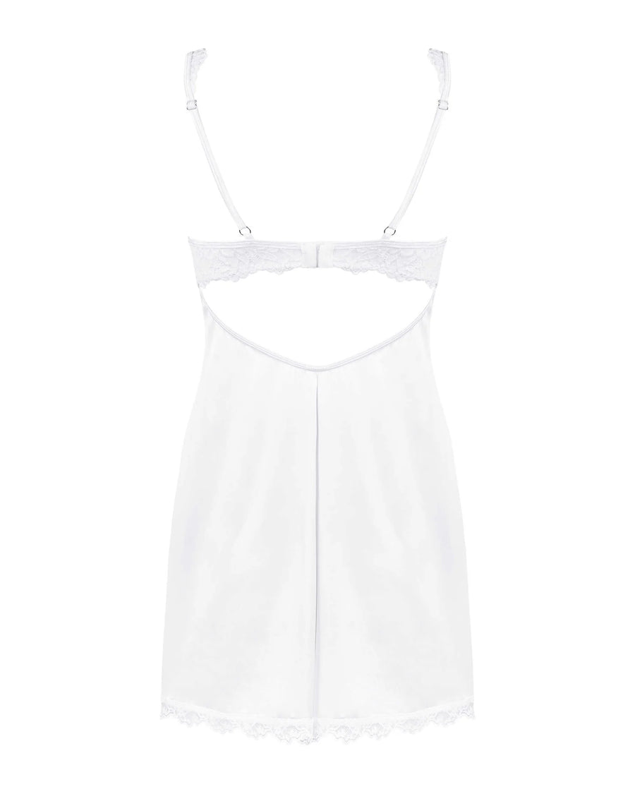 amor-blanco-nuisette-et-string-blanc | Voyage Sensuel