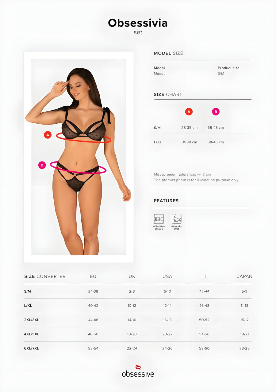 obsessivia-ensemble-2-pcs-noir | Voyage Sensuel