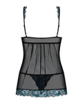 amanta-babydoll-noir-et-turquoise