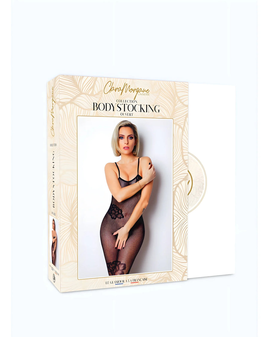 le-numero-6-bodystocking-clara-morgane-noir | Voyage Sensuel