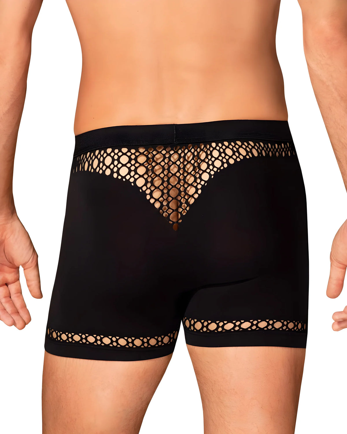 Lingerie Homme à motifs – Noir – Obsessive