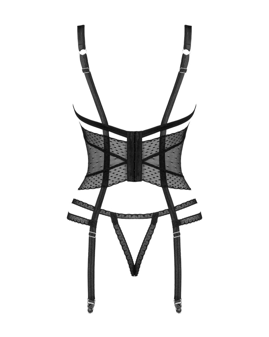 lanelia-corset-noir | Voyage Sensuel