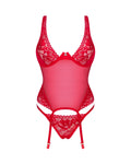 lacelove-corset-rouge