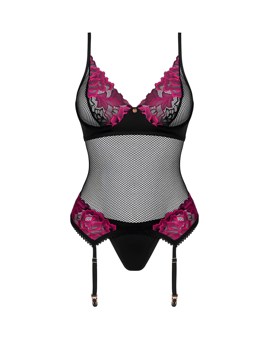 rosenty-guepiere-et-string-noir | Voyage Sensuel