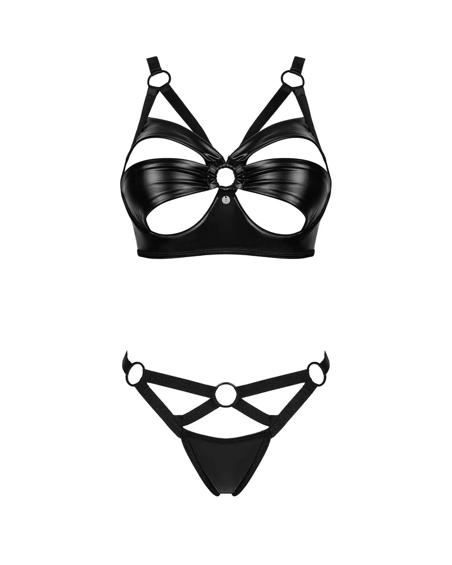 armares-ensemble-2-pieces-noir | Voyage Sensuel