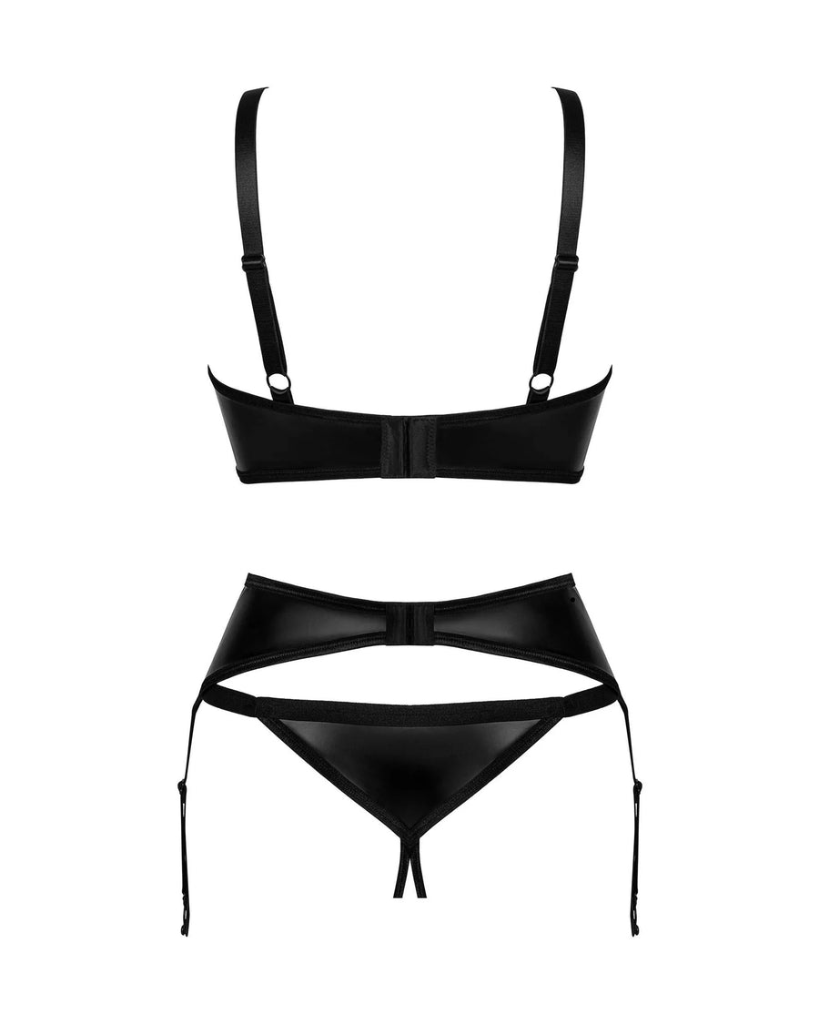 armares-ensemble-3-pieces-ouvert-noir | Voyage Sensuel