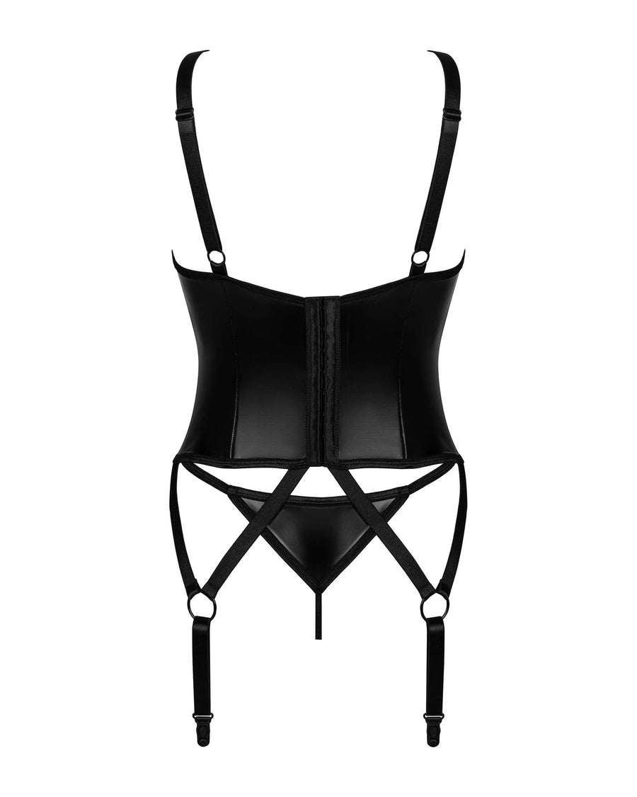 armares-guepiere-et-string-noir | Voyage Sensuel