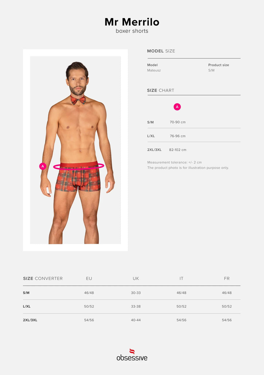 mr-merrilo-boxer-et-n-ud-papillon-rouge | Voyage Sensuel