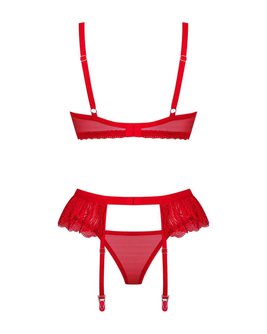 chilisa-ensemble-3-pieces-rouge | Voyage Sensuel