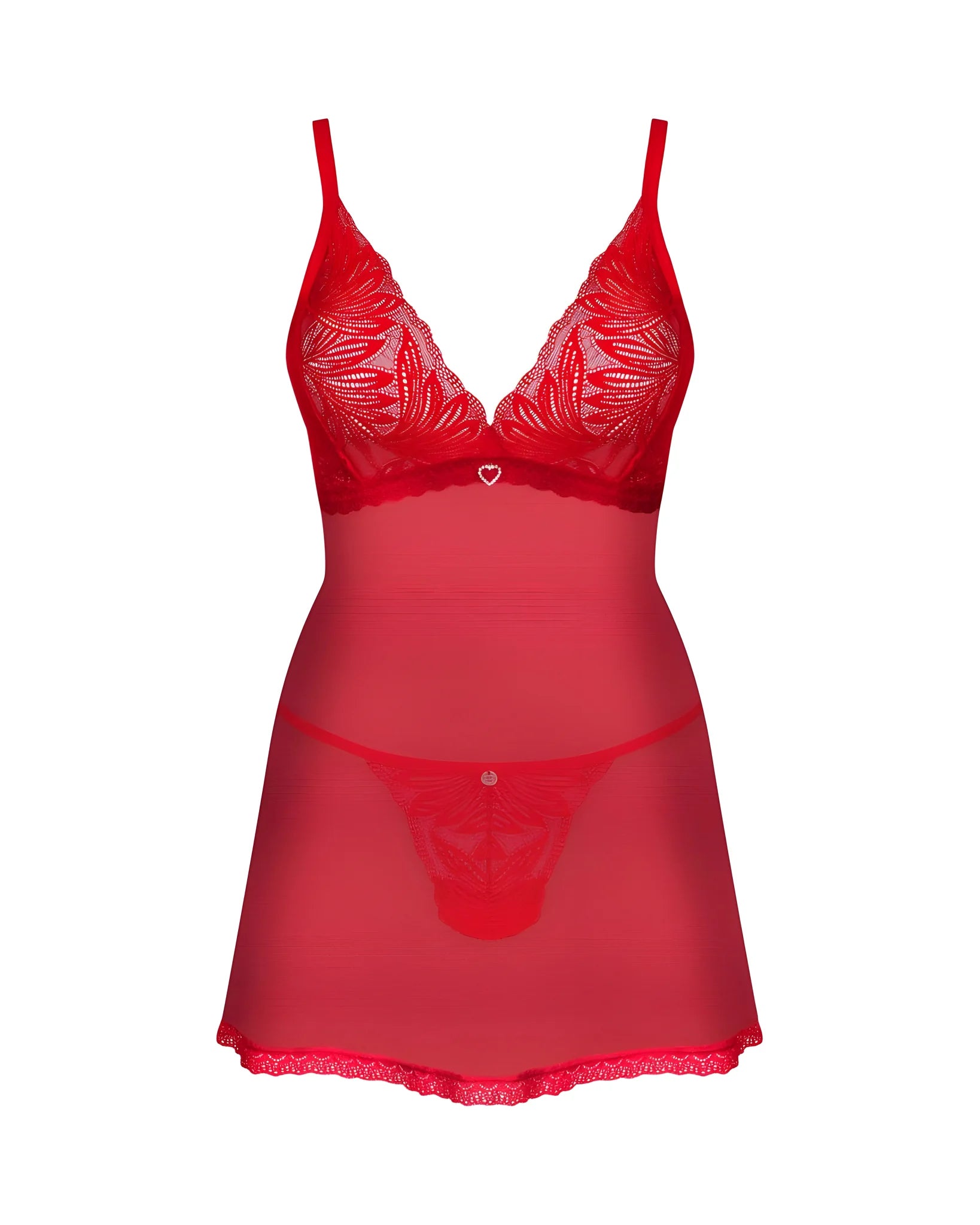 chilisa-babydoll-et-string-rouge