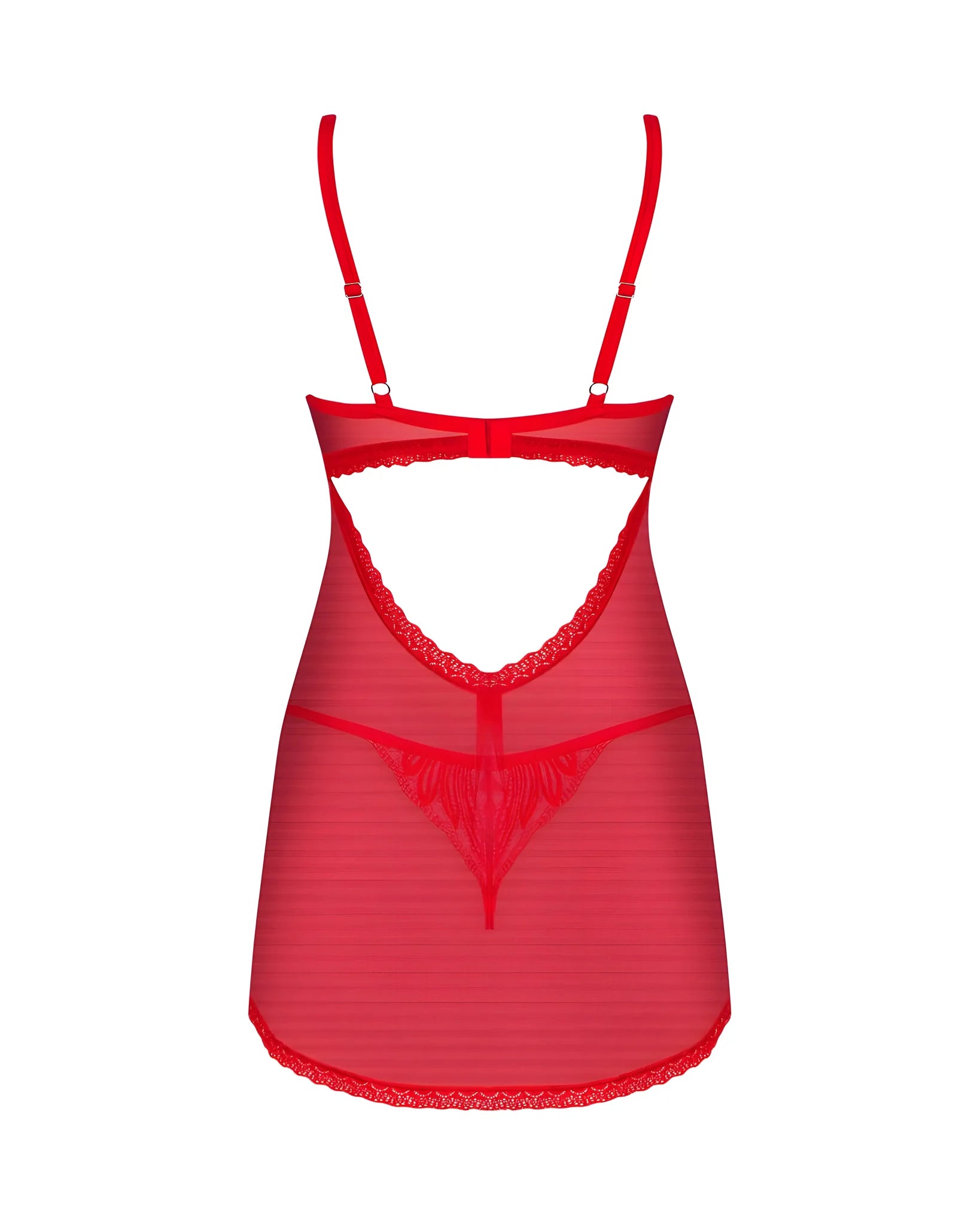 chilisa-babydoll-et-string-rouge