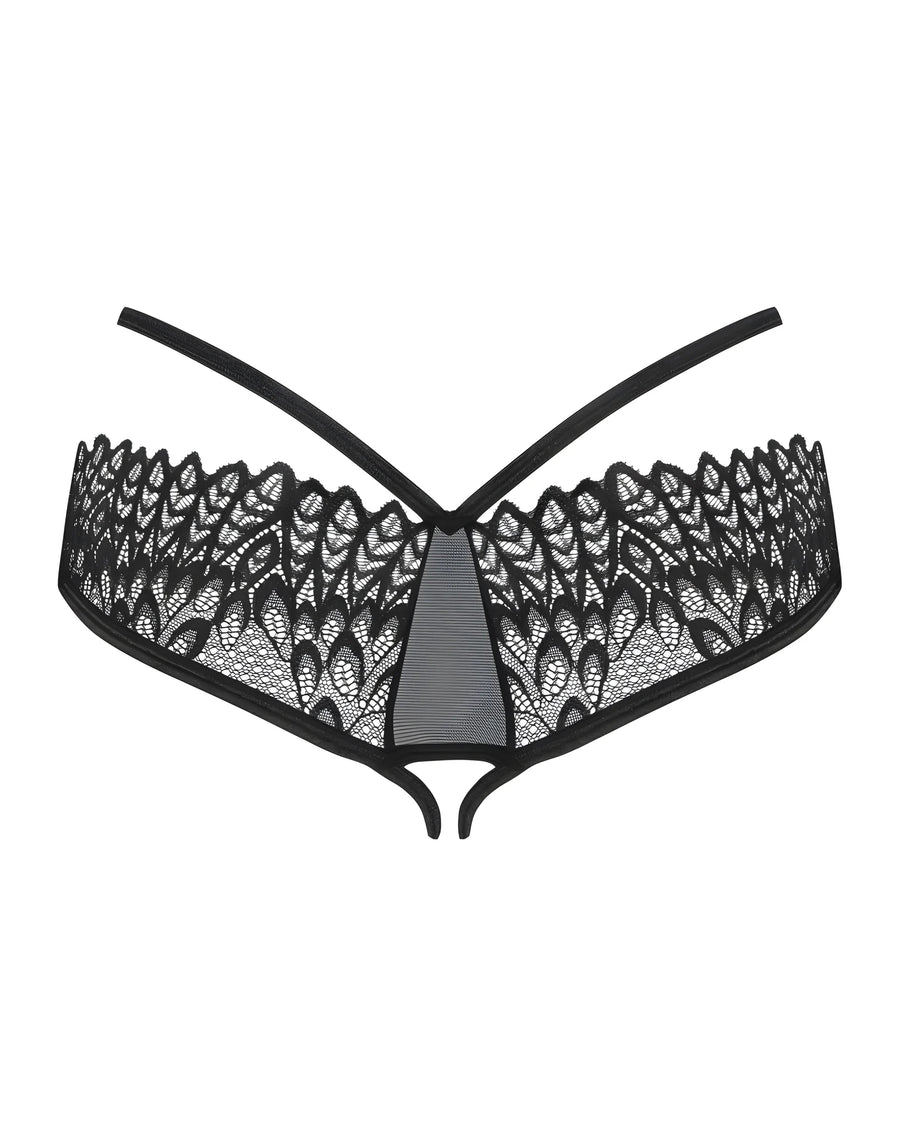 donarella-culotte-ouverte-noire-np | Voyage Sensuel