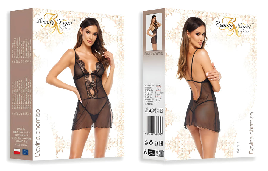 davina-nuisette-noire | Voyage Sensuel