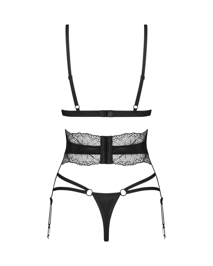 lobellis-ensemble-3-pieces-noir | Voyage Sensuel