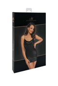 f307-mirage-mini-robe-wetlook-avec-bijou-chaine-en-strass