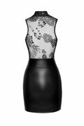 f241-short-dress-with-powerwetlook-skirt-and-tulle-top