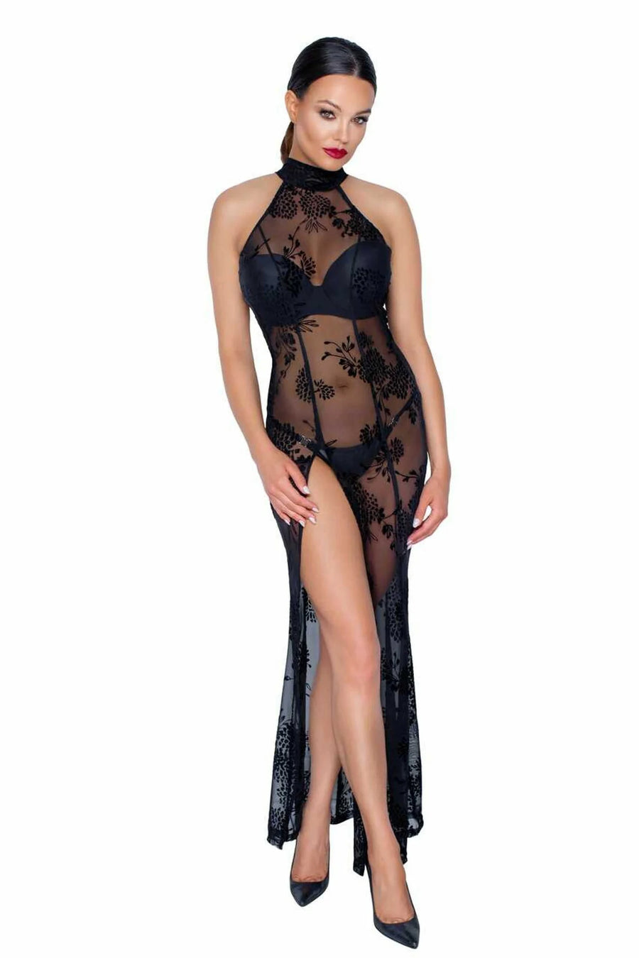 f239-robe-longue-en-tulle | Voyage Sensuel