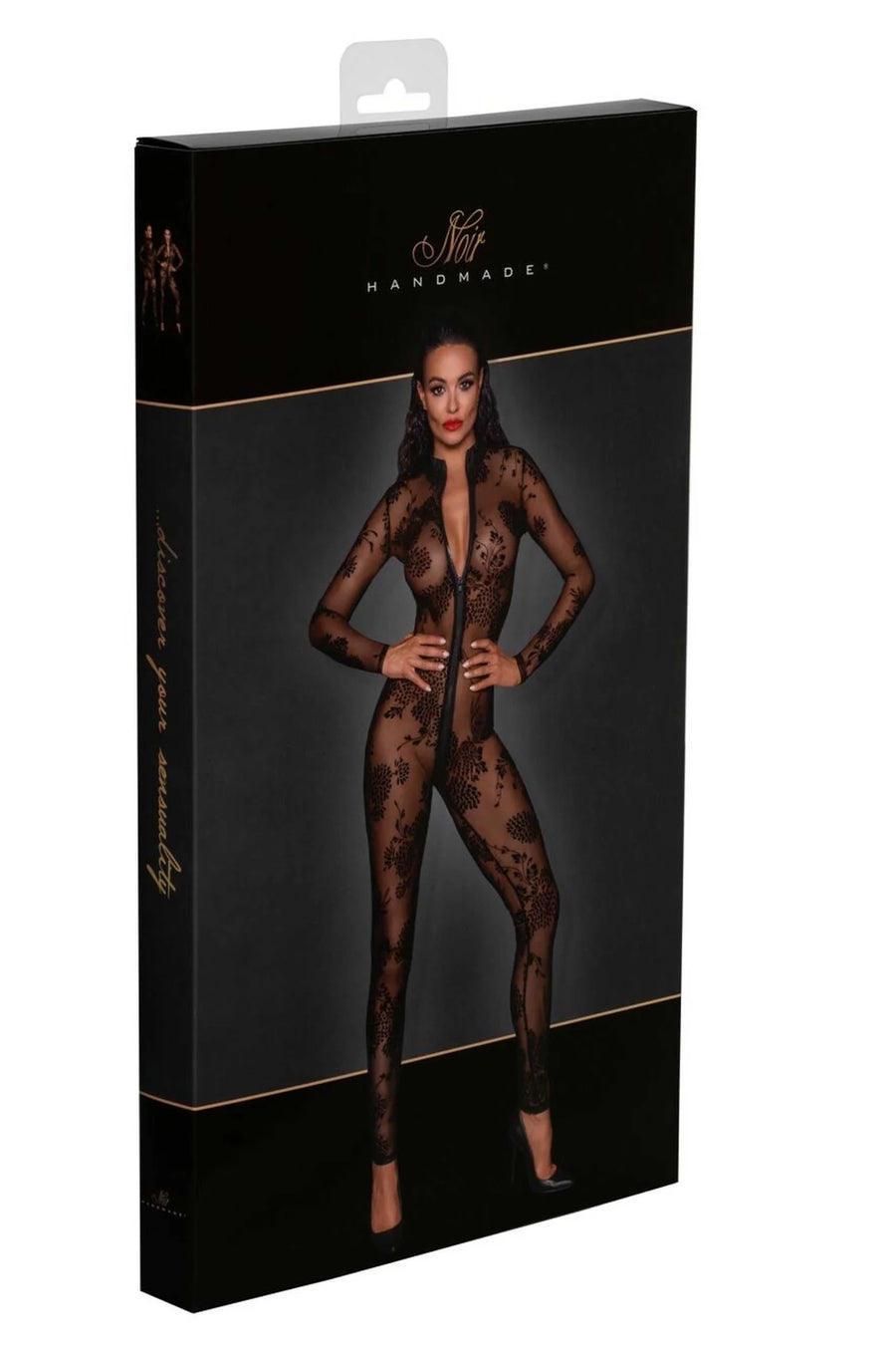 f237-combinaison-longue-en-tulle-avec-fermeture-eclair-a-3-voies | Voyage Sensuel