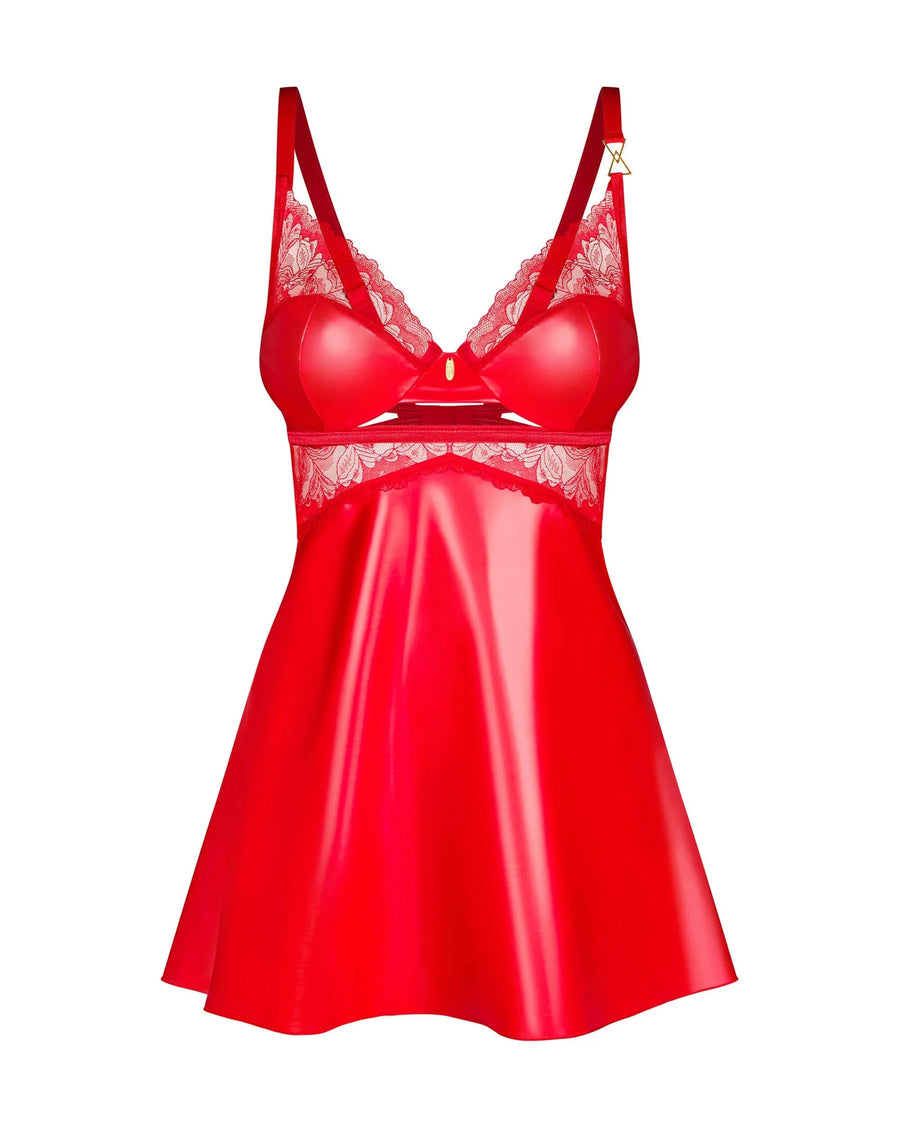 aliosa-nuisette-et-string-rouges | Voyage Sensuel