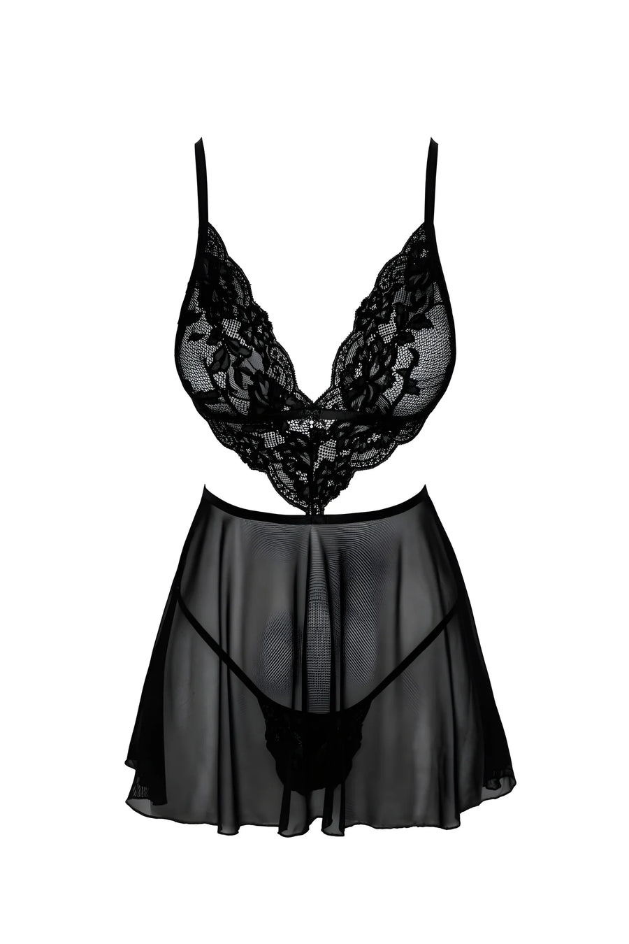 french-kiss-242-babydoll-noire | Voyage Sensuel