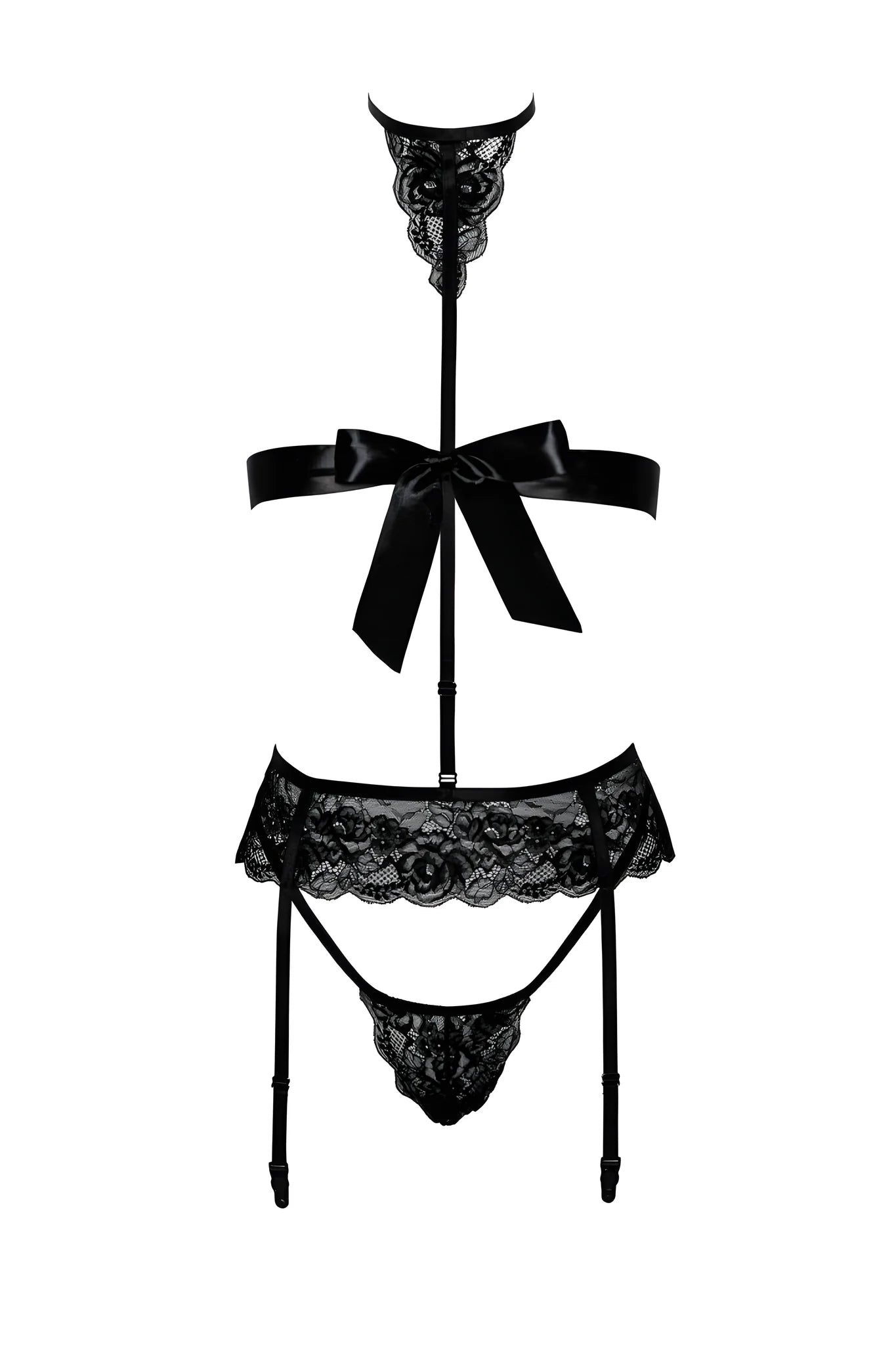 bondage-244-ensemble-lingerie-4-pieces-noir