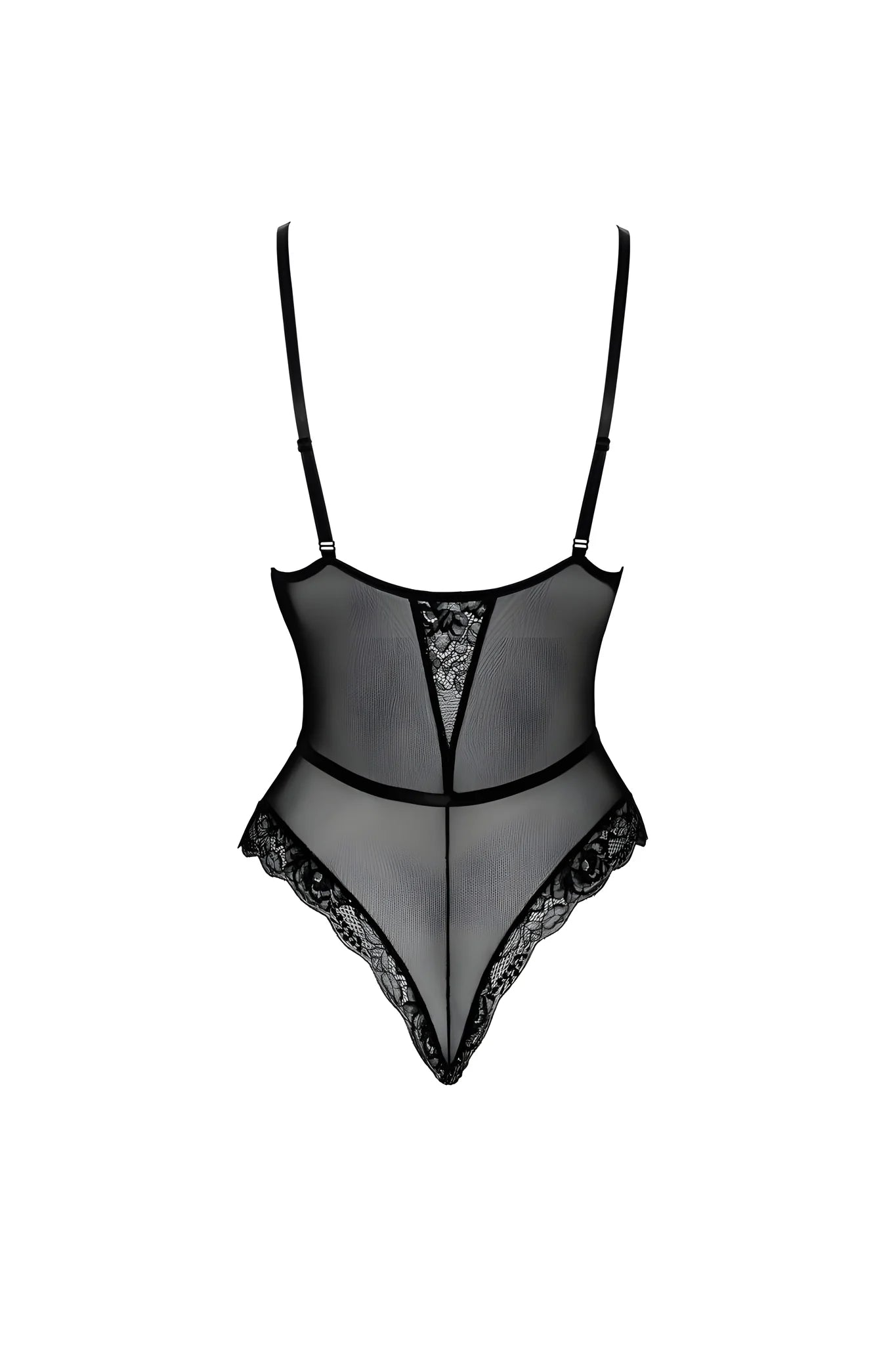 first-kiss-248-body-en-dentelle-avec-collier-noir