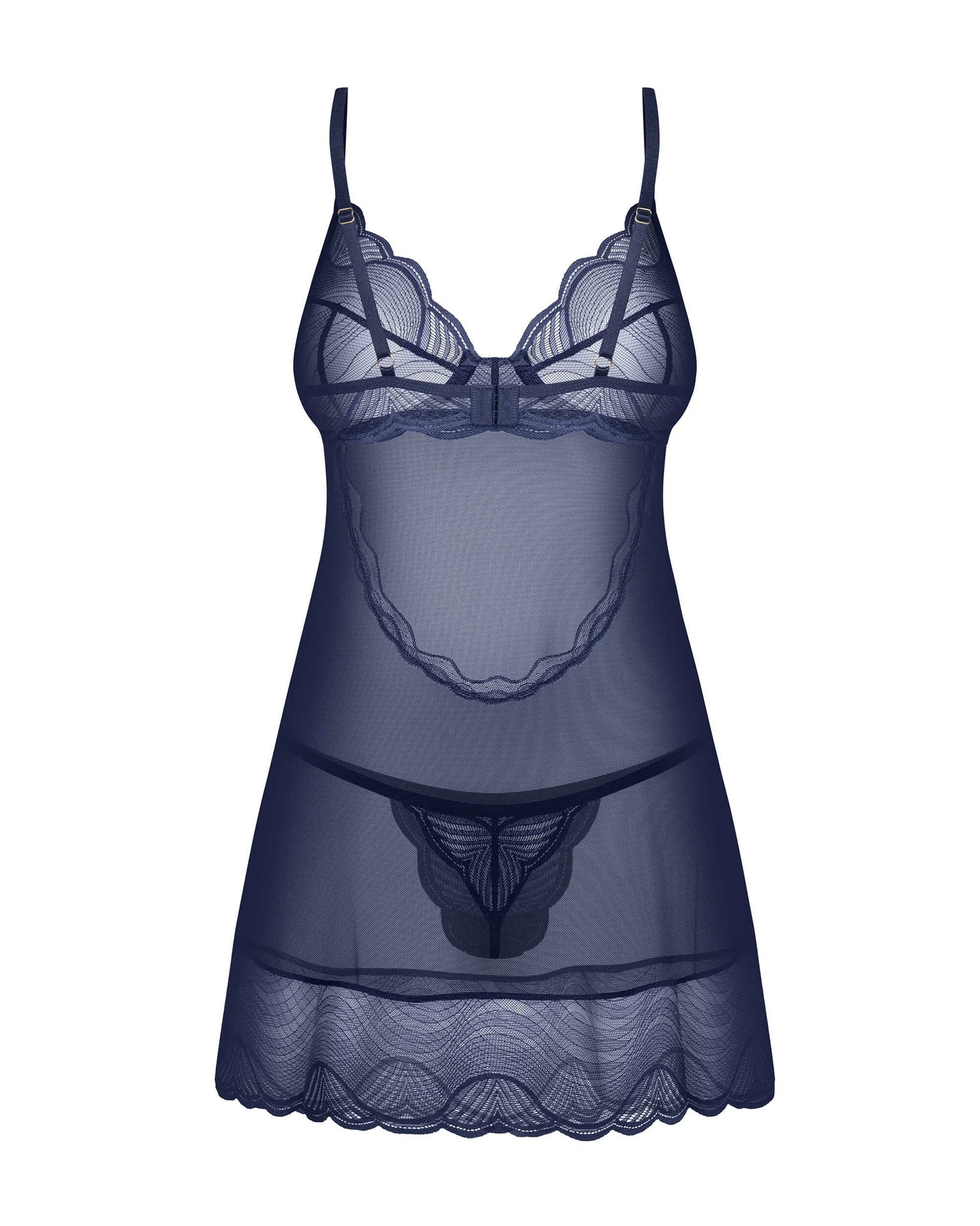 nightly-blue-nuisette-et-string-bleu