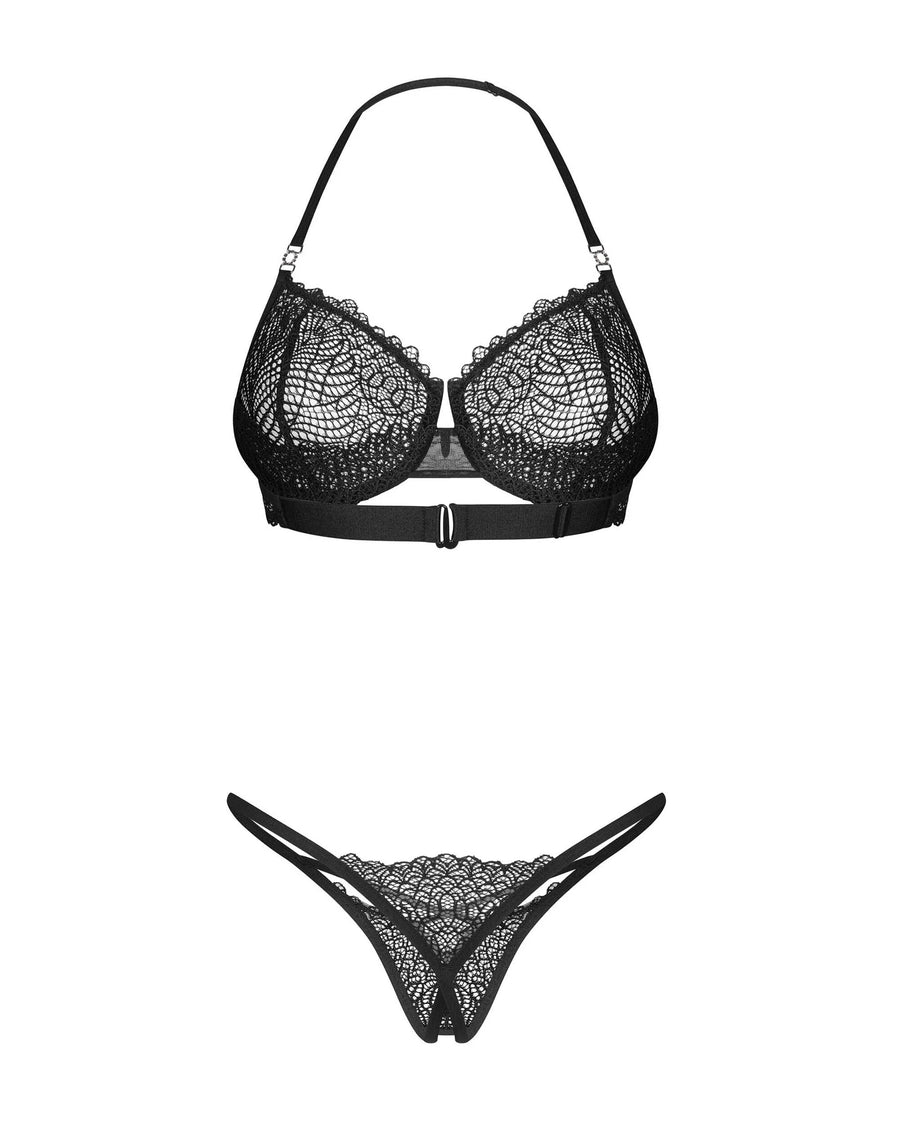 iliosa-ensemble-2-pieces-ouvert-noir | Voyage Sensuel