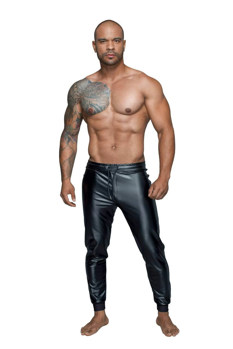 h063-treggings-powerwetlook | Voyage Sensuel