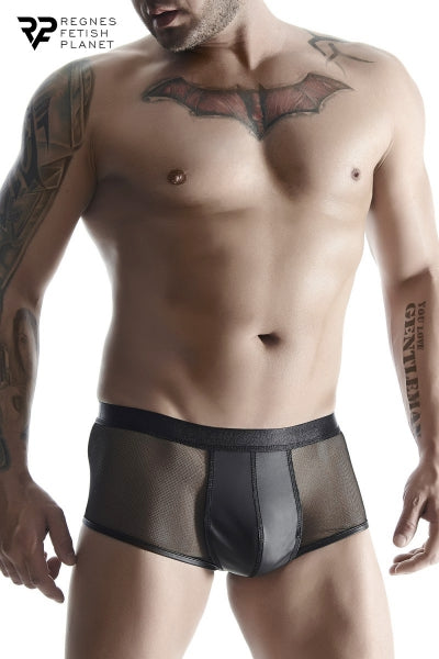 Boxer Wetlook Noir Regnes – Séduction et Maintien - 1