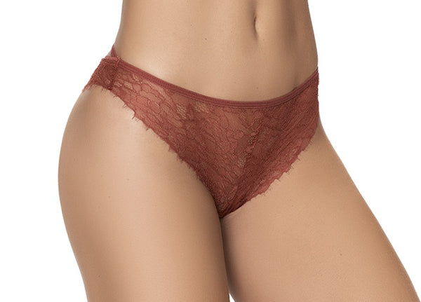 String dentelle terracotta