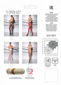 Collants ouvert – Rouge – Passion