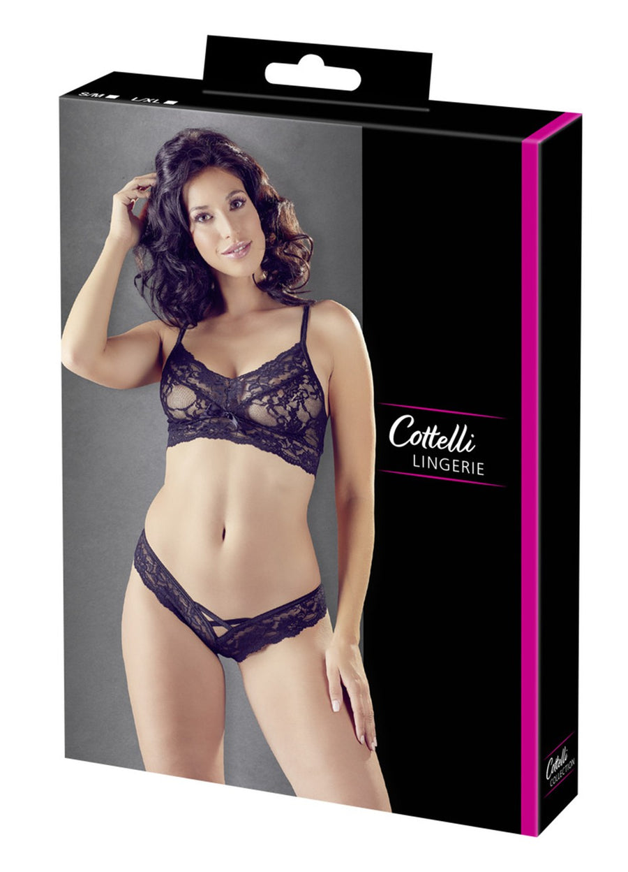 Ensemble 2 pièces dentelle – Cotelli Lingerie | Voyage Sensuel