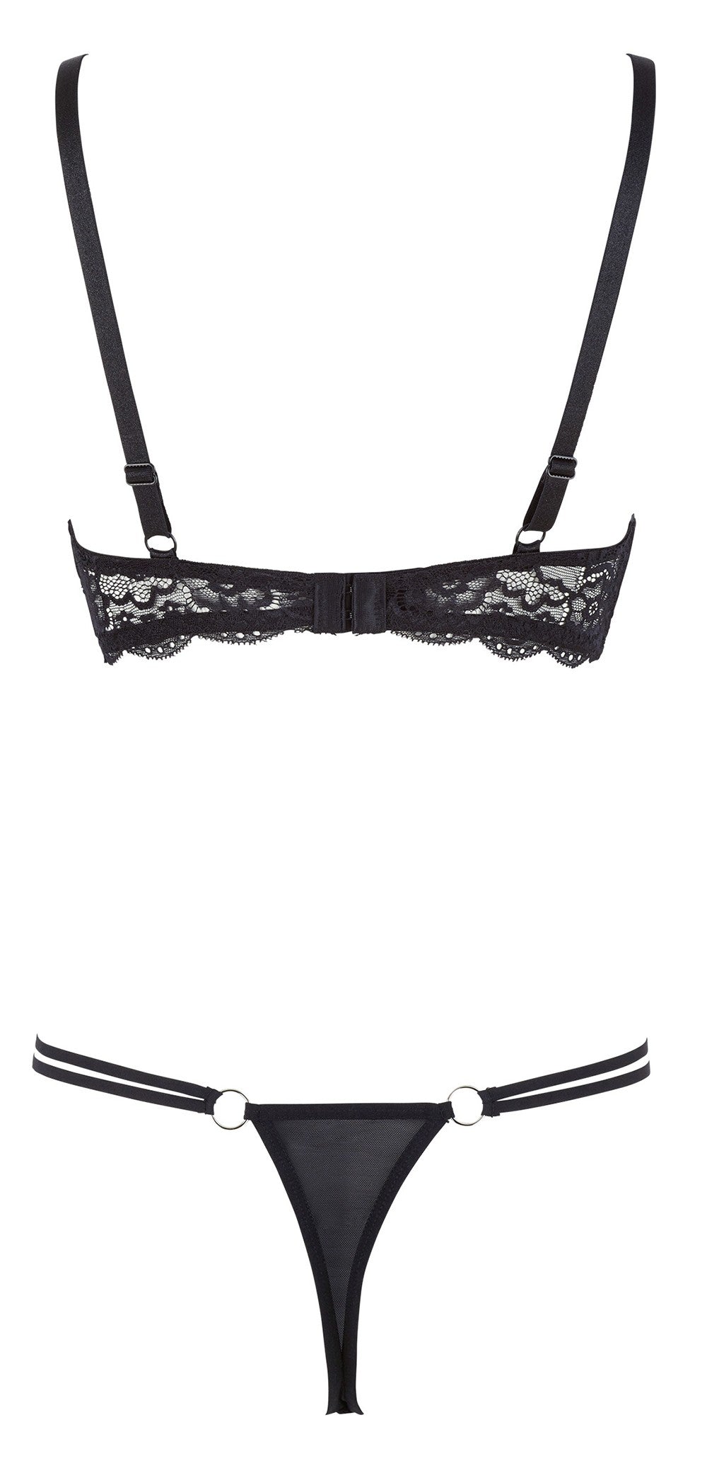 Ensemble soutien-gorge demi seins a armatures et string – Cotelli Lingerie