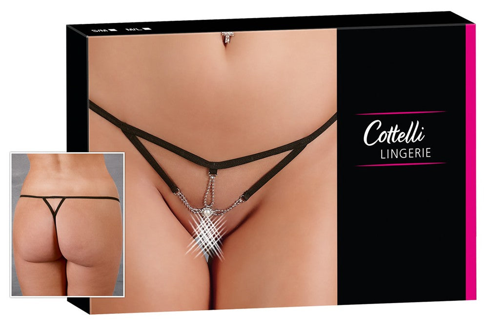 String bijoux strass à lanières – Cotelli Lingerie