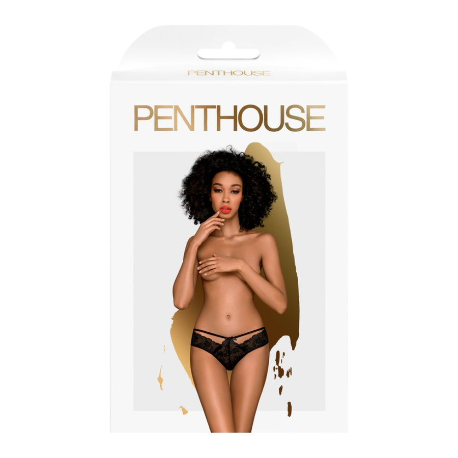 Culotte noire Adore me – Penthouse | Voyage Sensuel