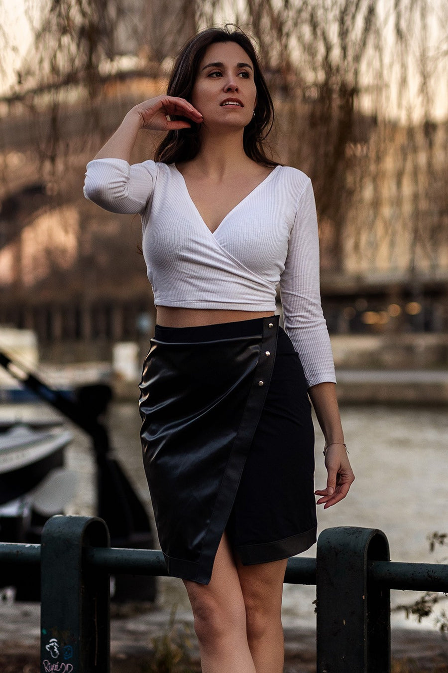 Jupe longue noire Frida – Be lily Mode | Voyage Sensuel