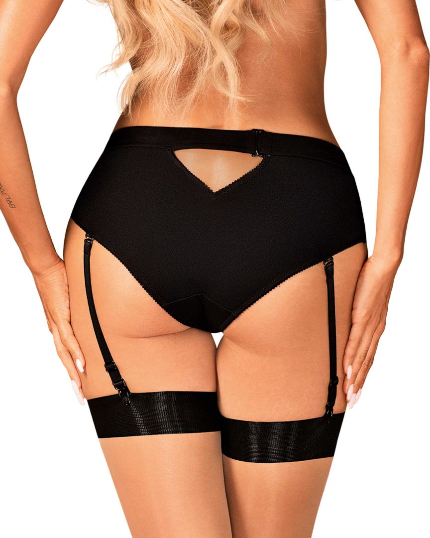 Editya Culotte jarretière Noire