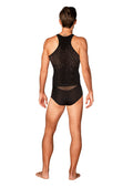 Neo - Débardeur résille homme transparent