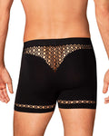 Raven - Boxer sexy homme résille noir