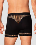 Raven - Boxer sexy homme résille noir