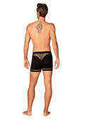 Raven - Boxer sexy homme résille noir