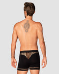 Raven - Boxer sexy homme résille noir