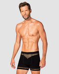Raven - Boxer sexy homme résille noir