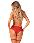 Belovya Culotte jarretière Rouge