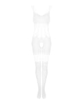 Éden - Bodystocking résille motif géométrique