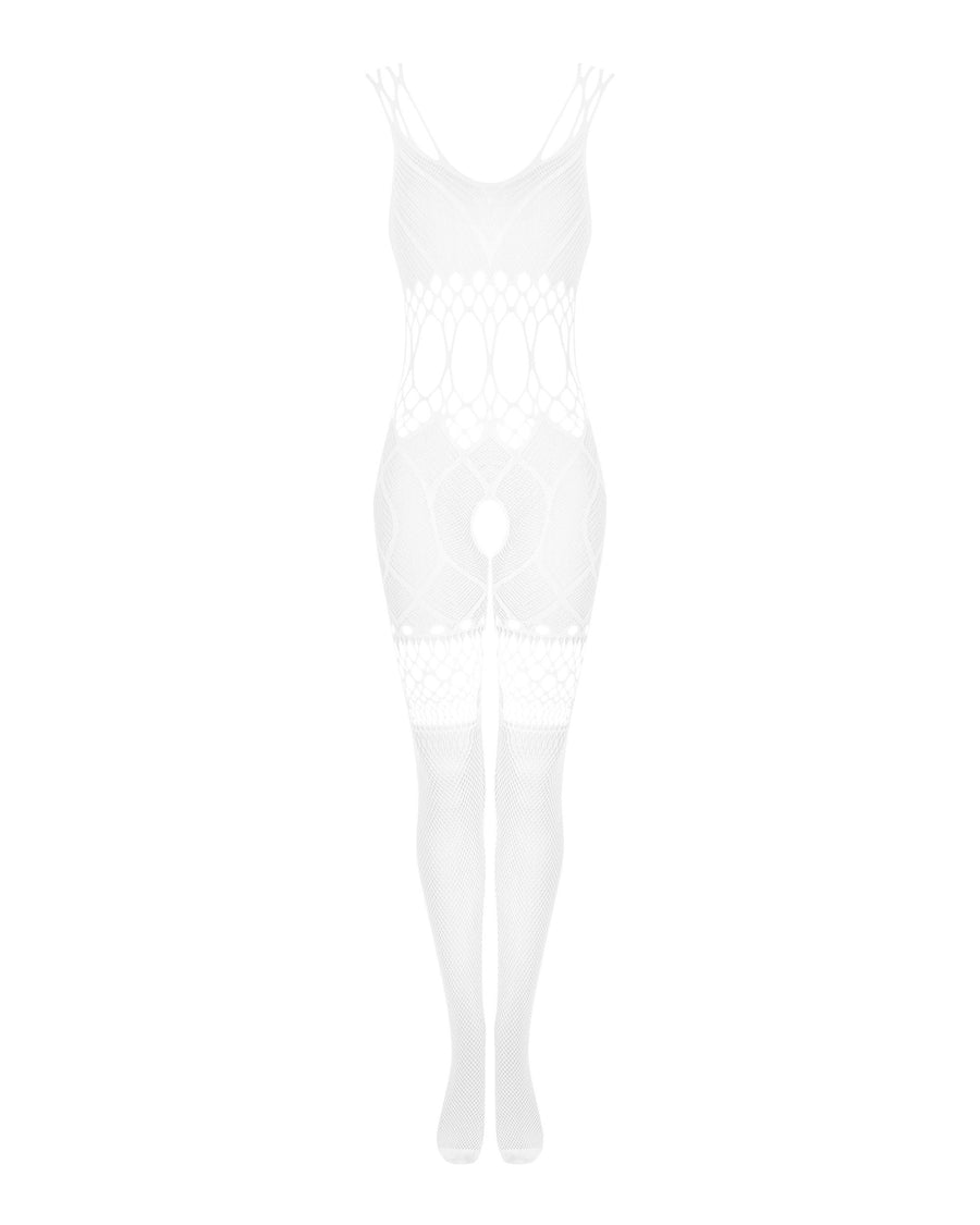 Éden - Bodystocking résille motif géométrique | Voyage Sensuel